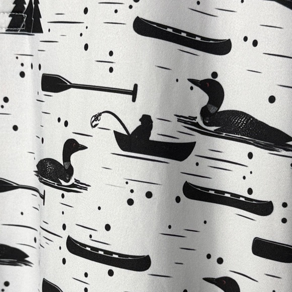 Waggle Men's Loon Lake Golf Polo Shirt - Picture 2 of 5